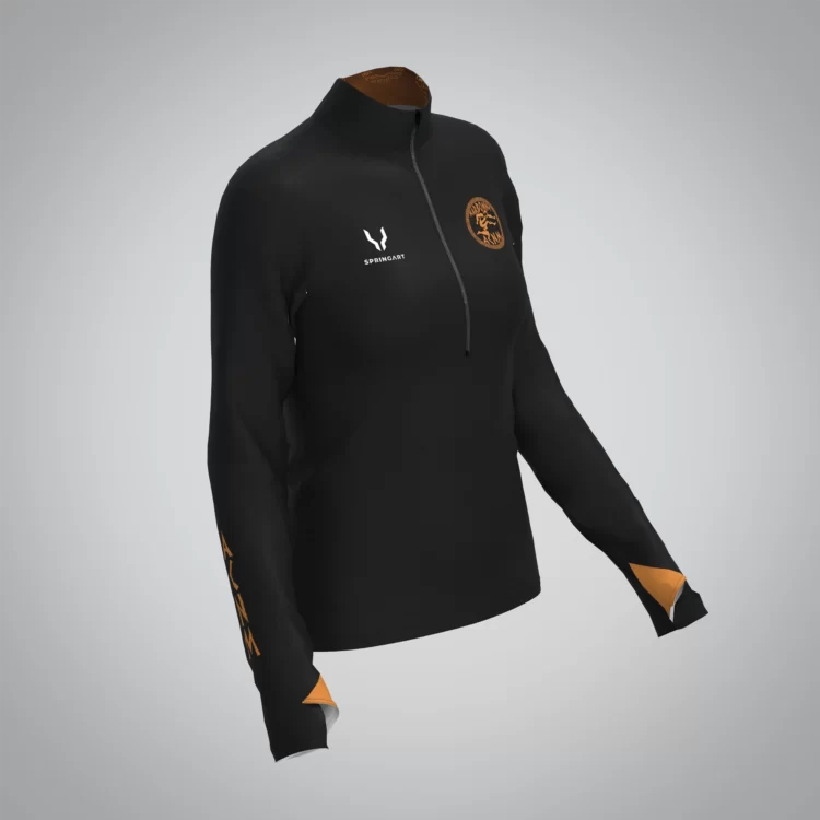 Quart Zip Femme AC Narbonne Méditerranée