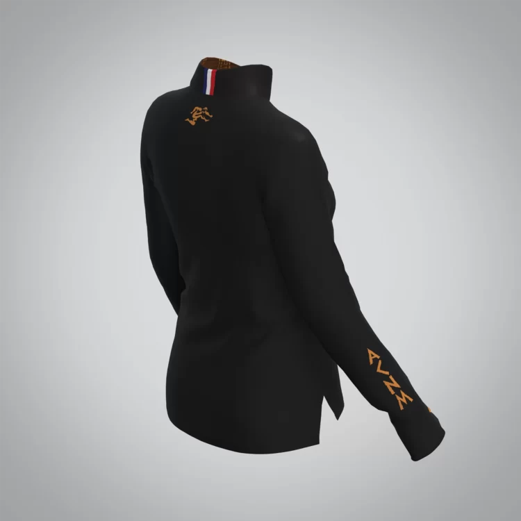 Quart Zip Femme AC Narbonne Méditerranée – Image 3