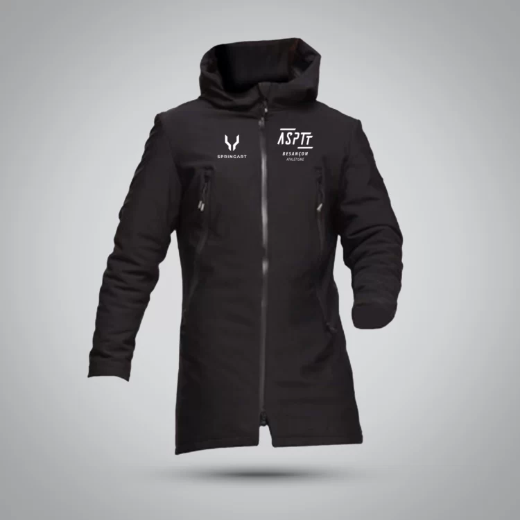 Parka softshell avec doublure doudoune ASPTT Besançon