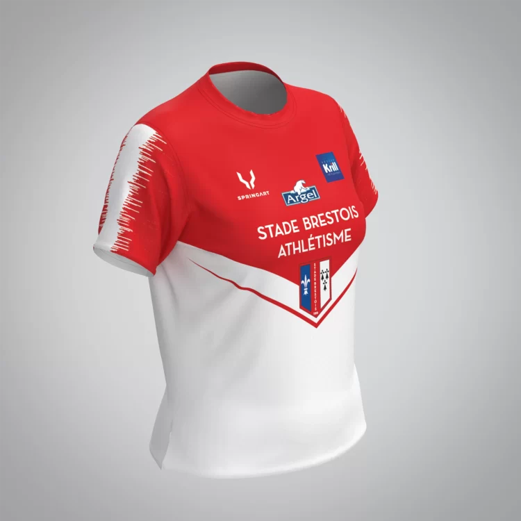 T-shirt Manches Courtes Femme Stade Brestois