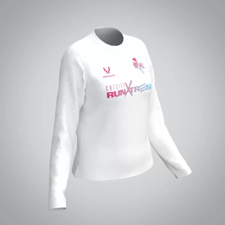 T-shirt Manches Longues Femme Corsica Run Xtrem