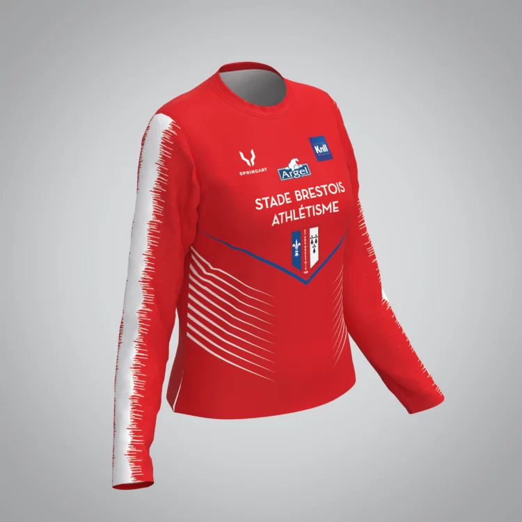 T-shirt Manches Longues Femme Stade Brestois