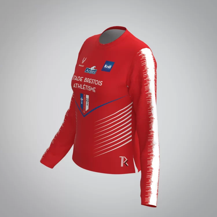 T-shirt Manches Longues Femme Stade Brestois – Image 2