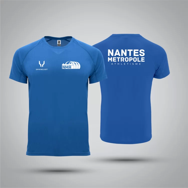 T-shirt Entraînement Enfant Nantes Métropole Athlétisme