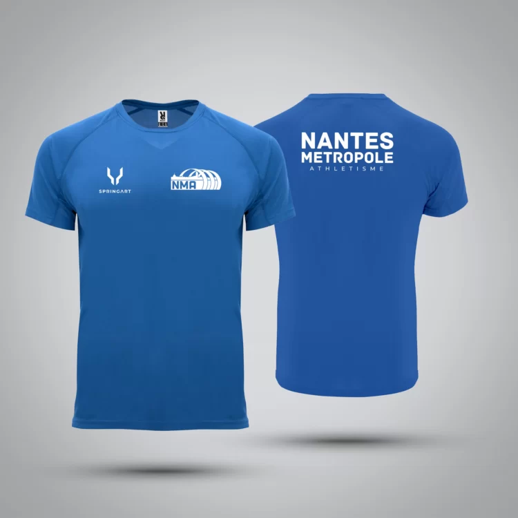 T-shirt Entraînement Homme Nantes Métropole Athlétisme