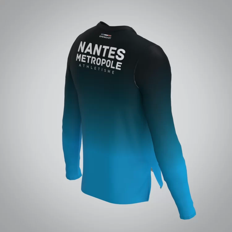 T-shirt Manches Longues Homme Nantes Métropole Athlétisme – Image 3