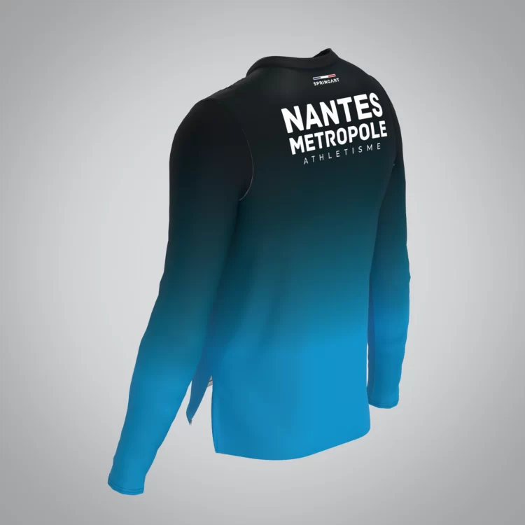 T-shirt Manches Longues Homme Nantes Métropole Athlétisme – Image 4