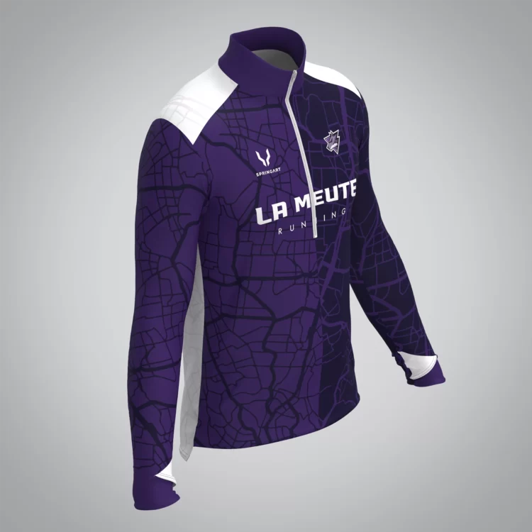 Quart Zip Homme La Meute Running