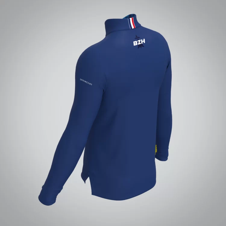 Quart Zip Homme Quimper Athlétisme – Image 4