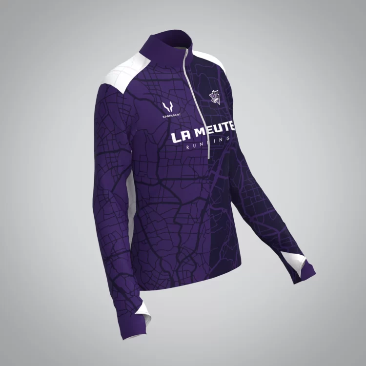 Quart Zip Femme La Meute Running