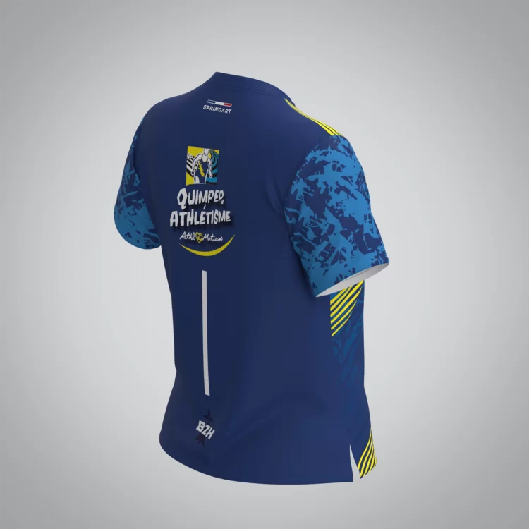 T-shirt Manches Courtes Femme Quimper Athlétisme – Image 3