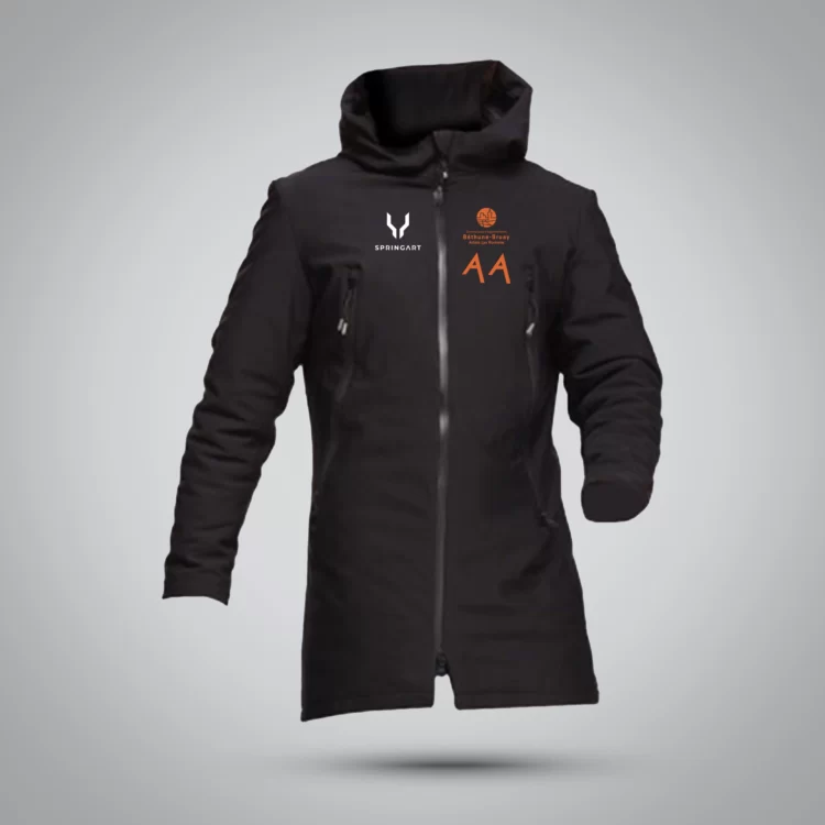 Parka softshell avec doublure doudoune Artois Athlétisme