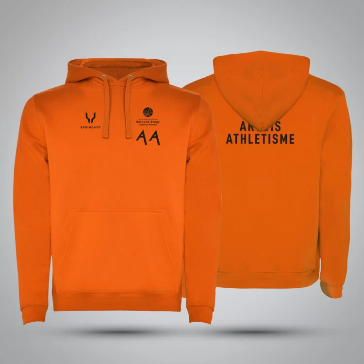 Sweatshirt avec capuche doublée Artois Athlétisme