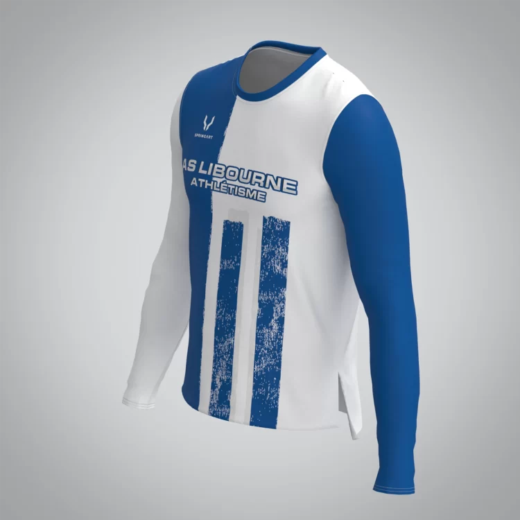 T-shirt Manches Longues Homme AS Libourne – Image 2