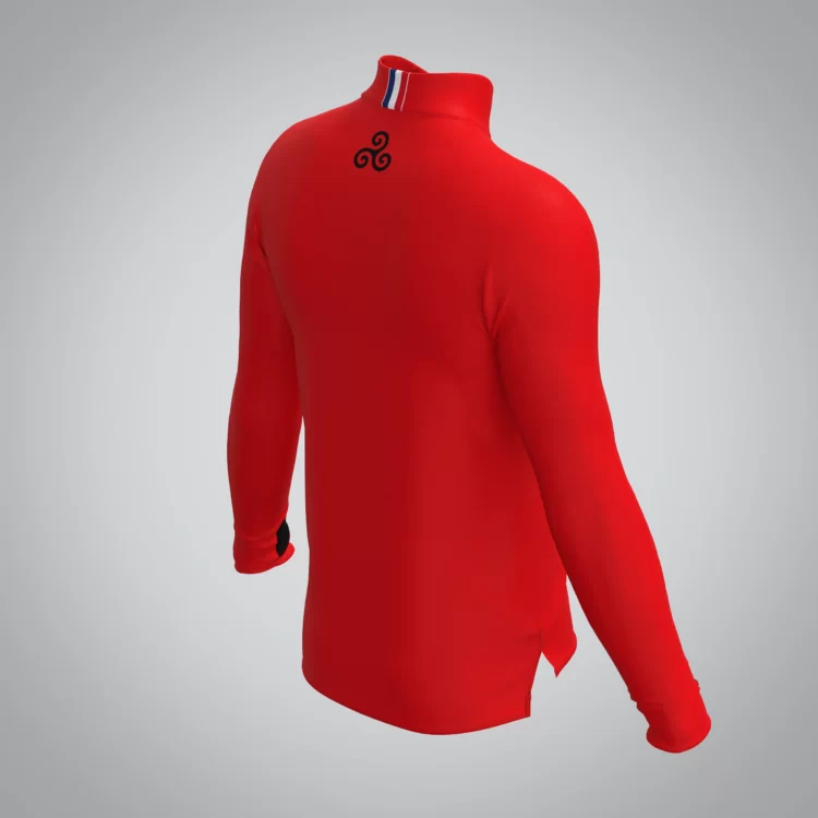 Quart Zip Homme AS Bégard – Image 3