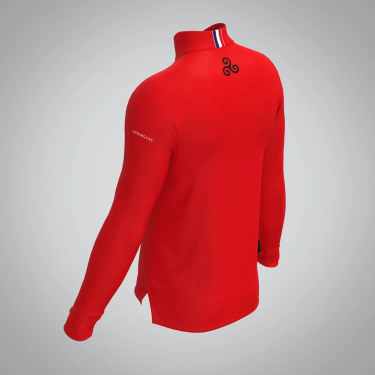 Quart Zip Homme AS Bégard – Image 4