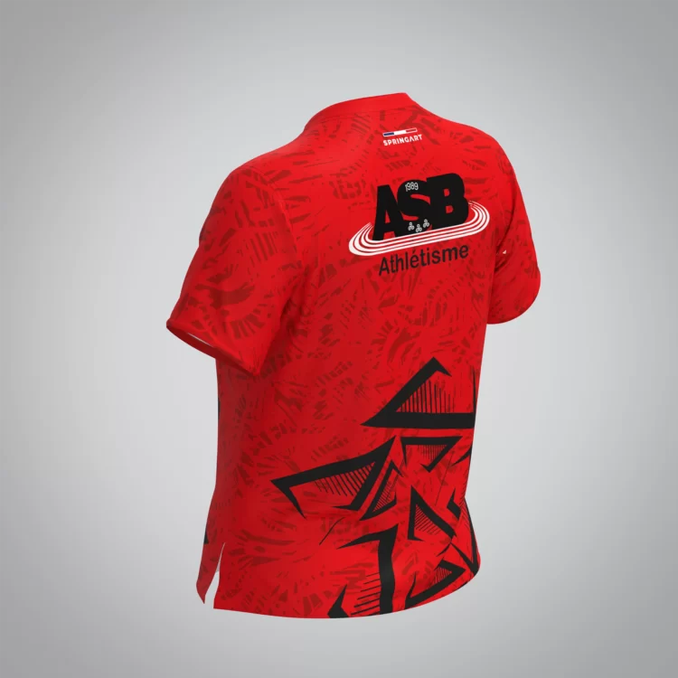 T-shirt Manches Courtes Femme AS Bégard – Image 4