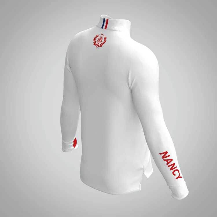 Quart Zip Homme Nancy Athlétisme Métropole – Image 3
