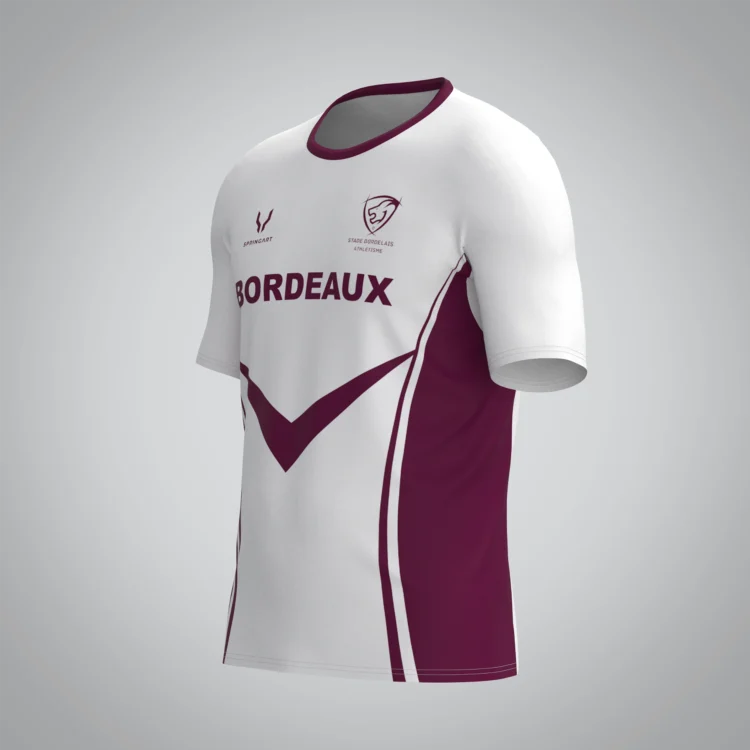 T-shirt Trail Homme V2.1 Bordeaux Athle – Image 2
