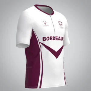 T-shirt Trail zip Homme V2.1 Bordeaux Athle