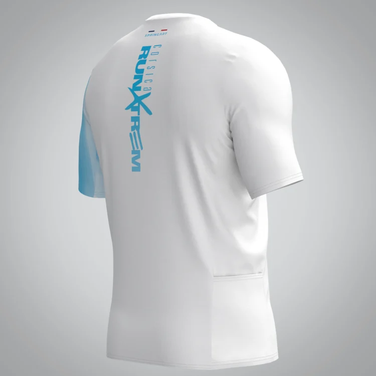 T-shirt Trail zip Homme V2.1 Corsica Run Xtrem – Image 3