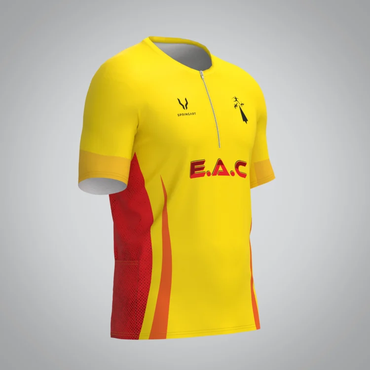 T-shirt Trail zip Homme V2.1 EAC