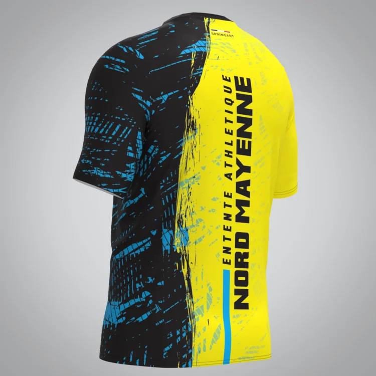 T-shirt Trail zip Homme V2.1 Entente Athle Nord Mayenne – Image 4
