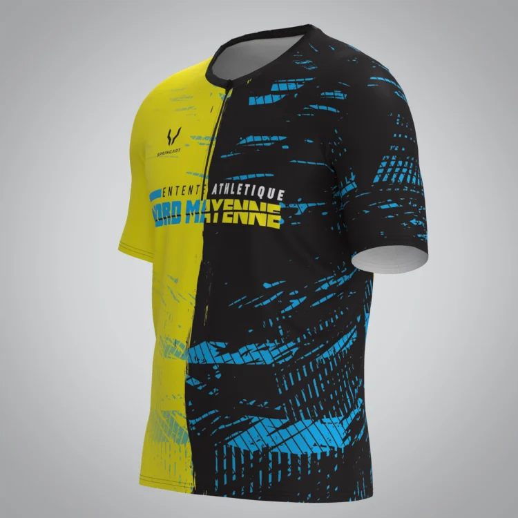 T-shirt Trail zip Homme V2.1 Entente Athle Nord Mayenne – Image 2