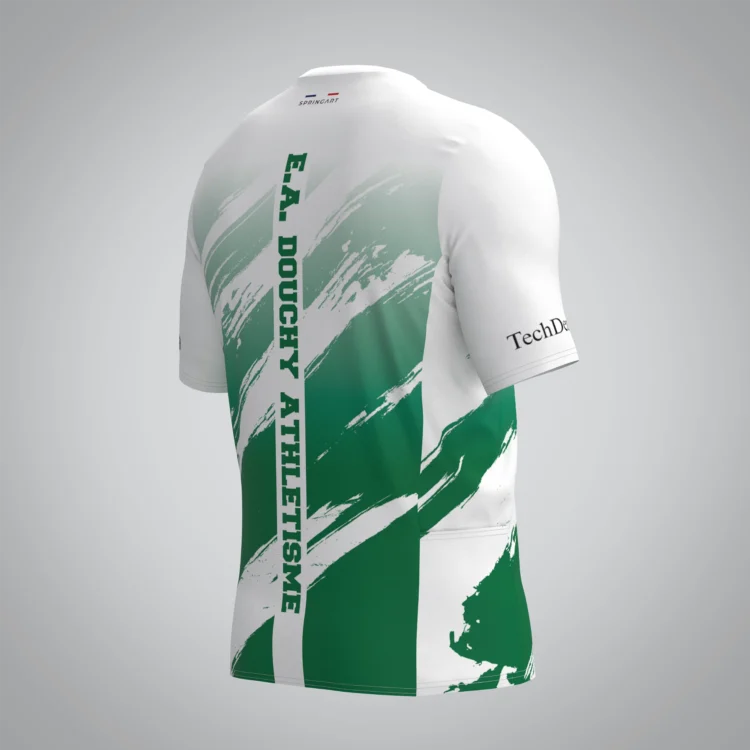 T-shirt Trail zip Homme V2.1 EA Douchy – Image 3