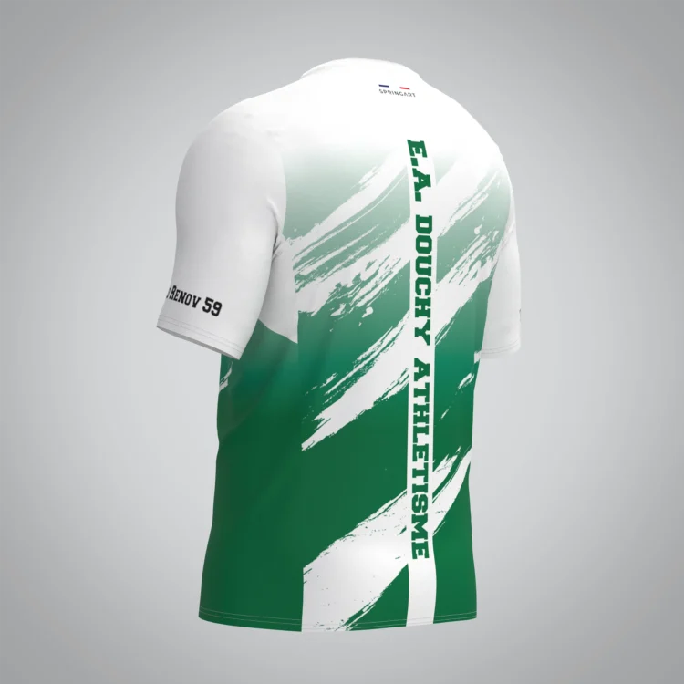 T-shirt Trail zip Homme V2.1 EA Douchy – Image 4