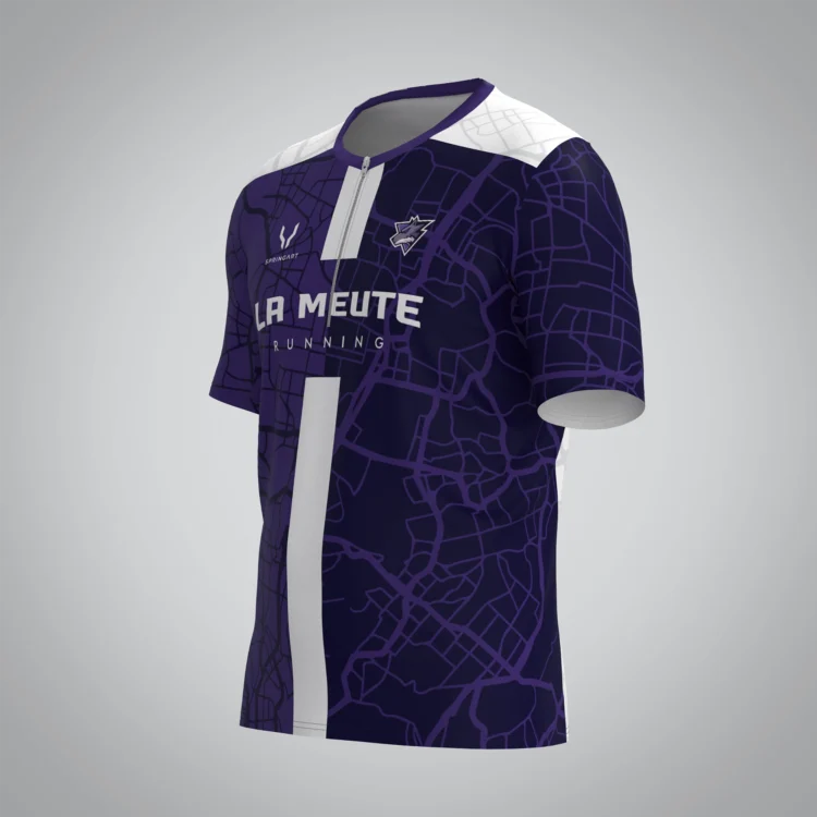 T-shirt Trail zip Homme V2.1 La Meute Running – Image 2