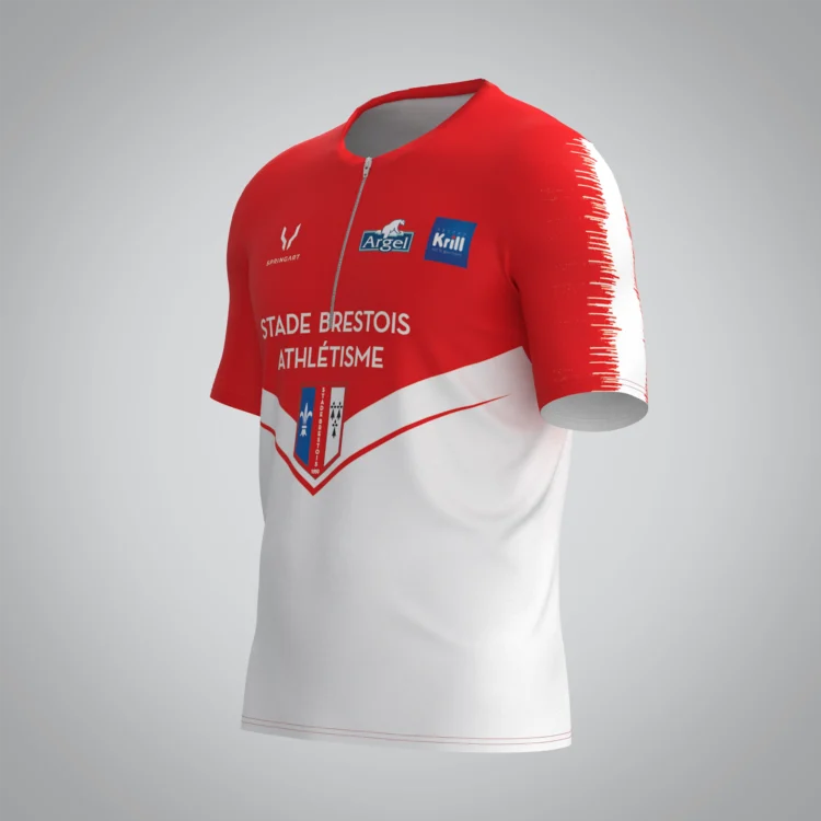 T-shirt Trail zip Homme V2.1 Stade Brestois – Image 2