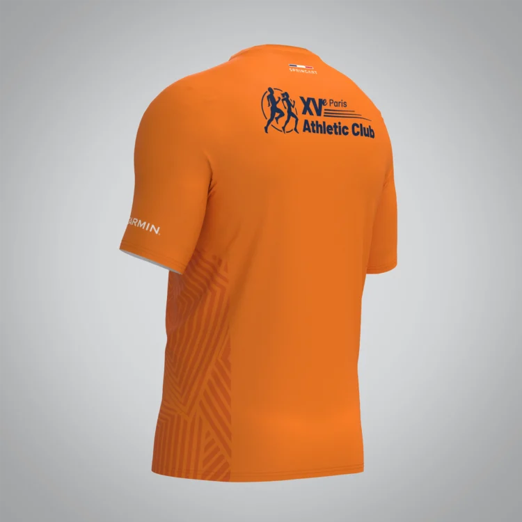T-shirt Trail zip Homme V2.1 XVème Athletic Club – Image 4