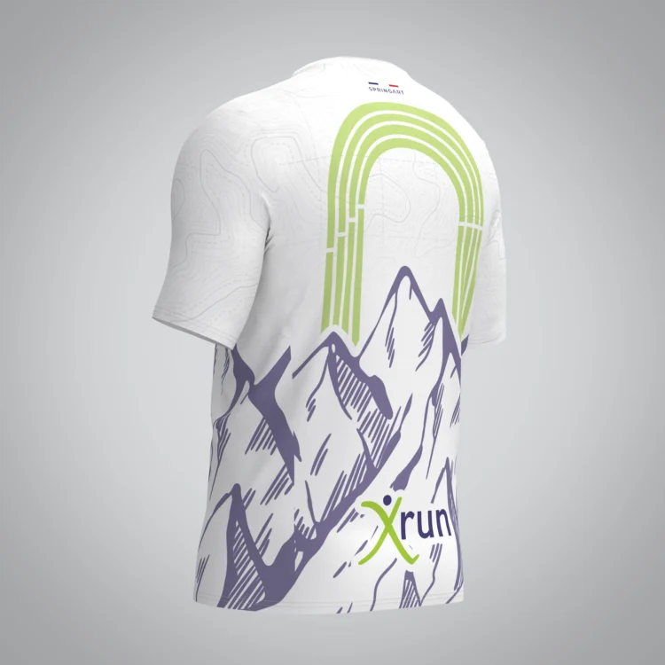 T-shirt Trail zip Homme V2.1 Xrun – Image 4