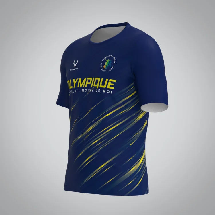 T-shirt Trail Homme V2.1 Olympique Bailly Noisy – Image 2