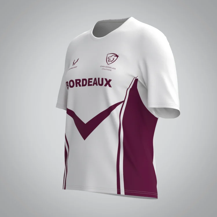 T-shirt Trail Femme V2.1 Bordeaux Athle – Image 2