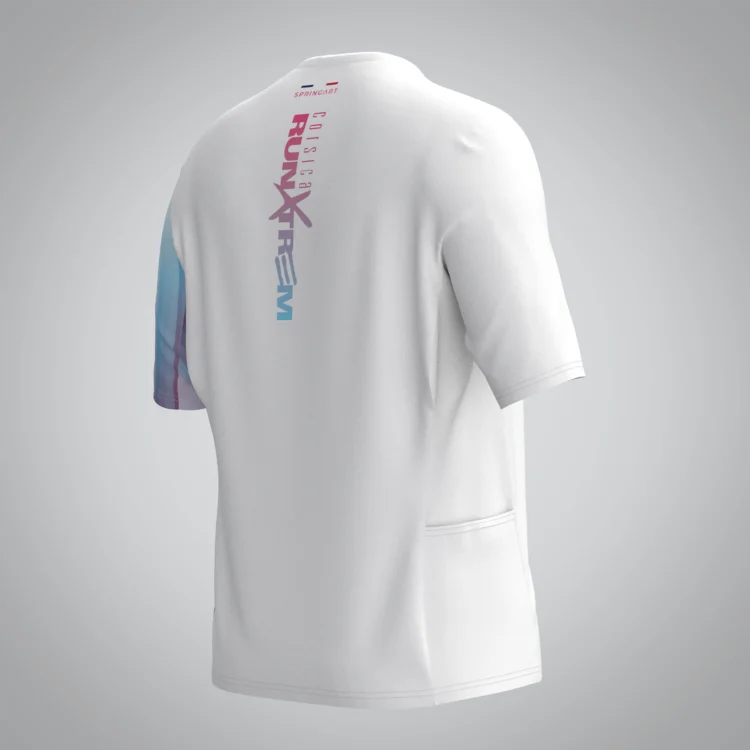 T-shirt Trail zip Femme V2.1 Corsica Run Xtrem – Image 3
