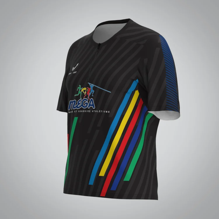 T-shirt Trail zip Femme V2.1 MEGA – Image 2