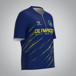 T-shirt Trail zip Femme V2.1 Olympique Bailly Noisy