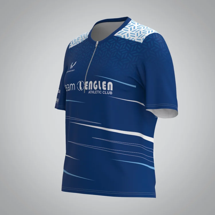 T-shirt Trail zip Femme V2.1 Team Lenglen – Image 2