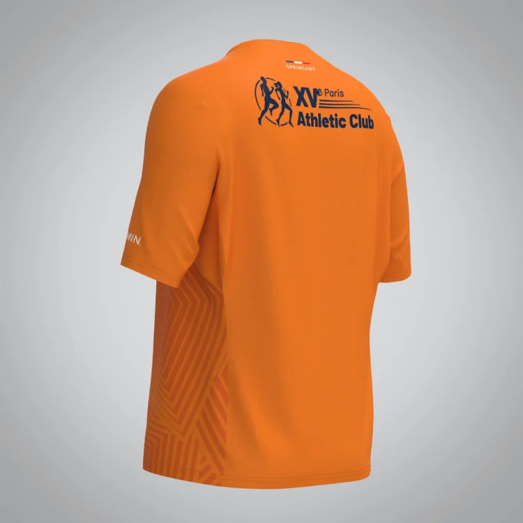 T-shirt Trail zip Femme V2.1 XVème Athletic Club – Image 4
