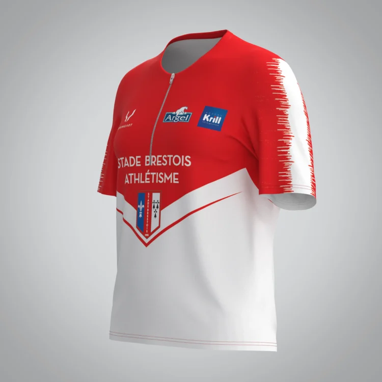 T-shirt Trail zip Femme V2.1 Stade Brestois – Image 2
