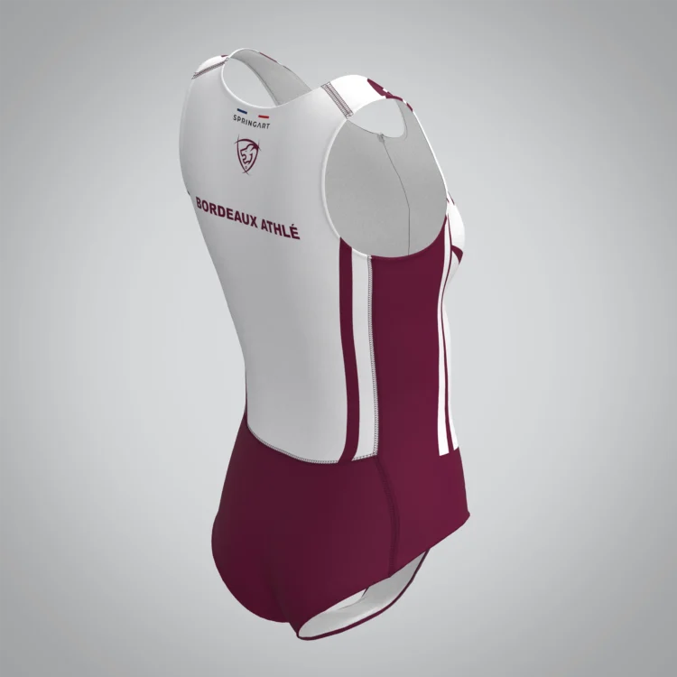 Combinaison Elite Femme V2.1 Bordeaux Athle – Image 3