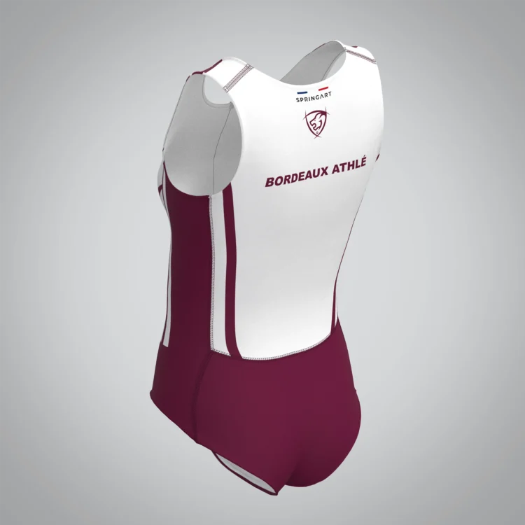 Combinaison Elite Femme V2.1 Bordeaux Athle – Image 4