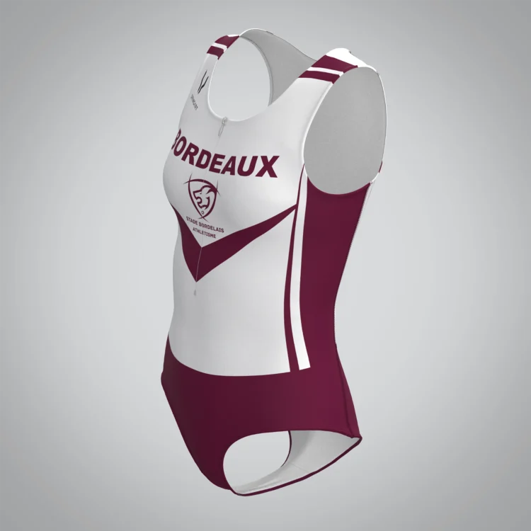Combinaison Elite Femme V2.1 Bordeaux Athle – Image 2