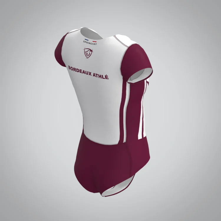 Combinaison Femme V2.1 Bordeaux Athle – Image 3