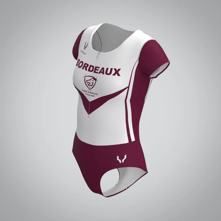 Combinaison Femme V2.1 Bordeaux Athle – Image 2